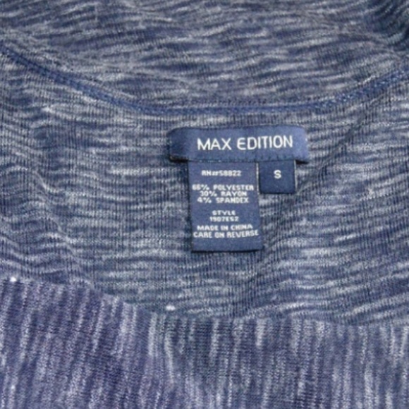 Max Edition Marled Bodycon Dress Sz S - Picture 5 of 6